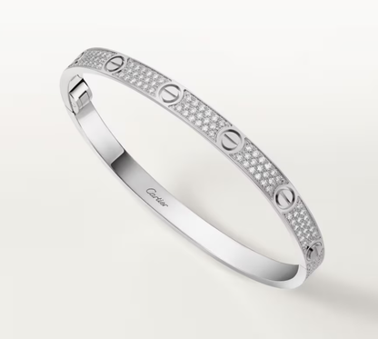 [Star Jewelry]NEW-LOVE-4.8MM-Width Diamond-Studded Bracelet