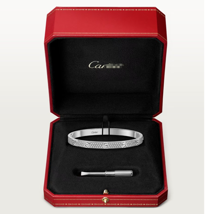 [Star Jewelry]NEW-LOVE-4.8MM-Width Diamond-Studded Bracelet