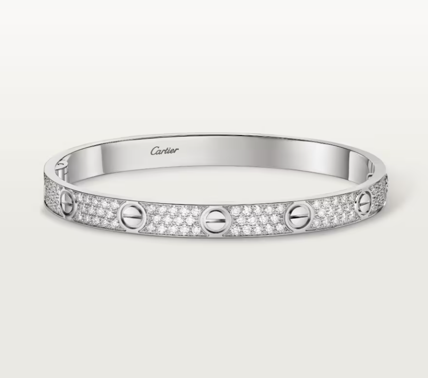 [Star Jewelry]NEW-LOVE-6.1MM-Width Diamond-Studded Bracelet