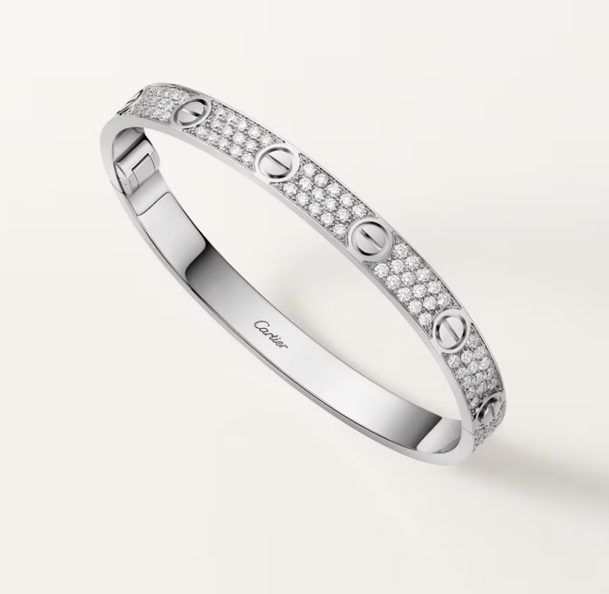 [Star Jewelry]NEW-LOVE-6.1MM-Width Diamond-Studded Bracelet