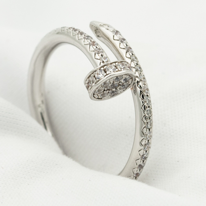 [Star Jewelry]JUSTE RING 1.8MM SILVER DIAMONDS