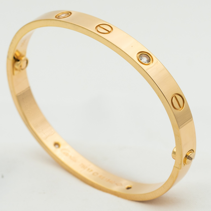 [Star Jewelry]LOVE BRACELET 6.1MM 4 DIAMONDS