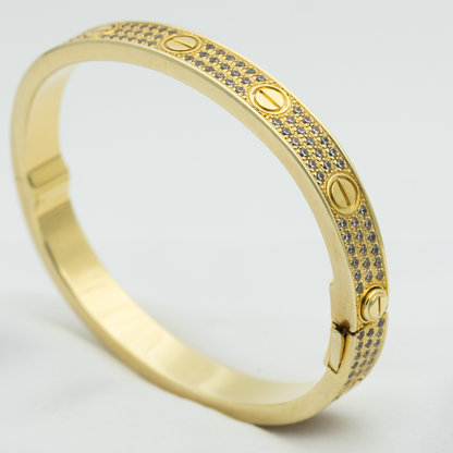 [Star Jewelry]LOVE BRACELET 6.1MM DIAMOND-PAVED