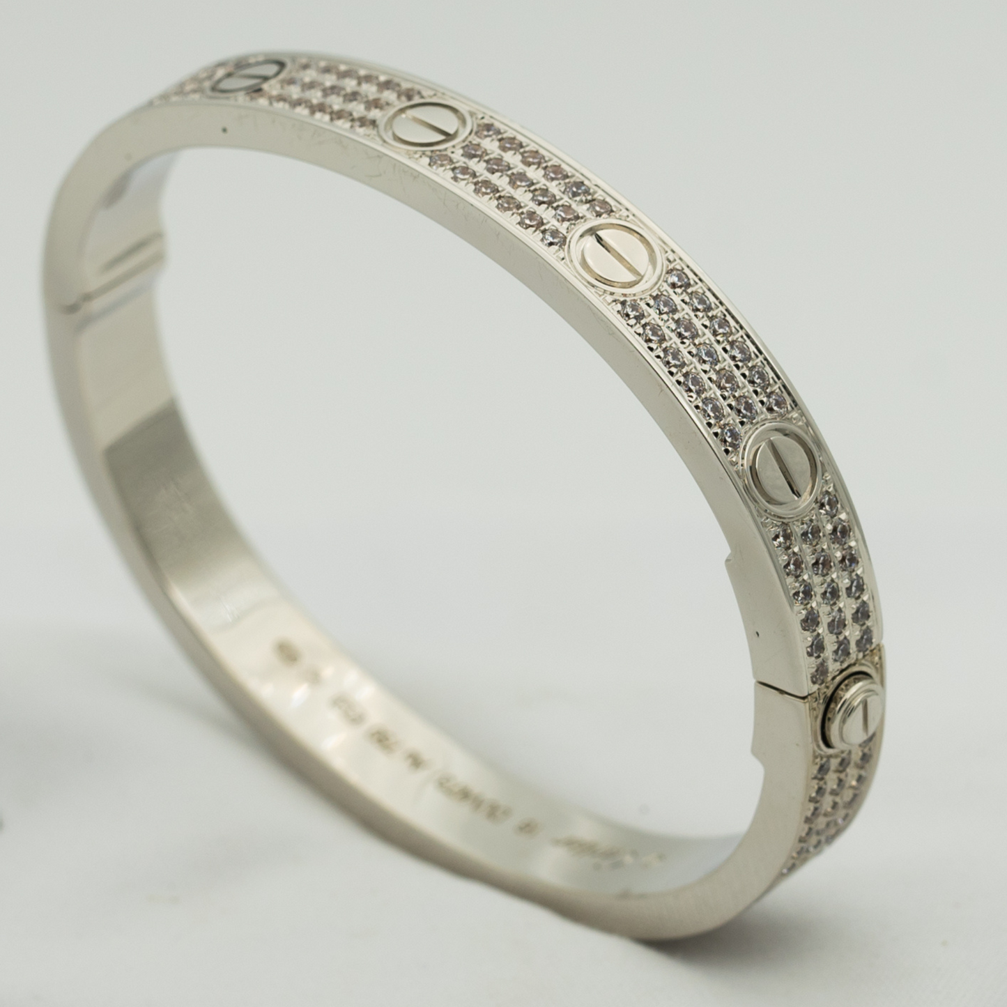 [Star Jewelry]LOVE BRACELET 6.1MM DIAMOND-PAVED
