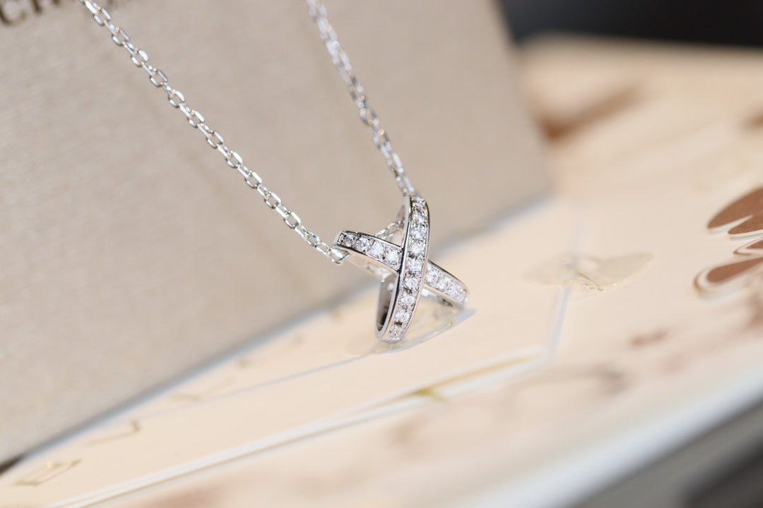 [Star Jewelry]JEUX DE DIAMOND NECKLACE