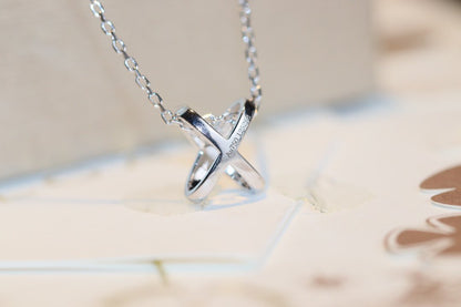 [Star Jewelry]JEUX DE DIAMOND NECKLACE