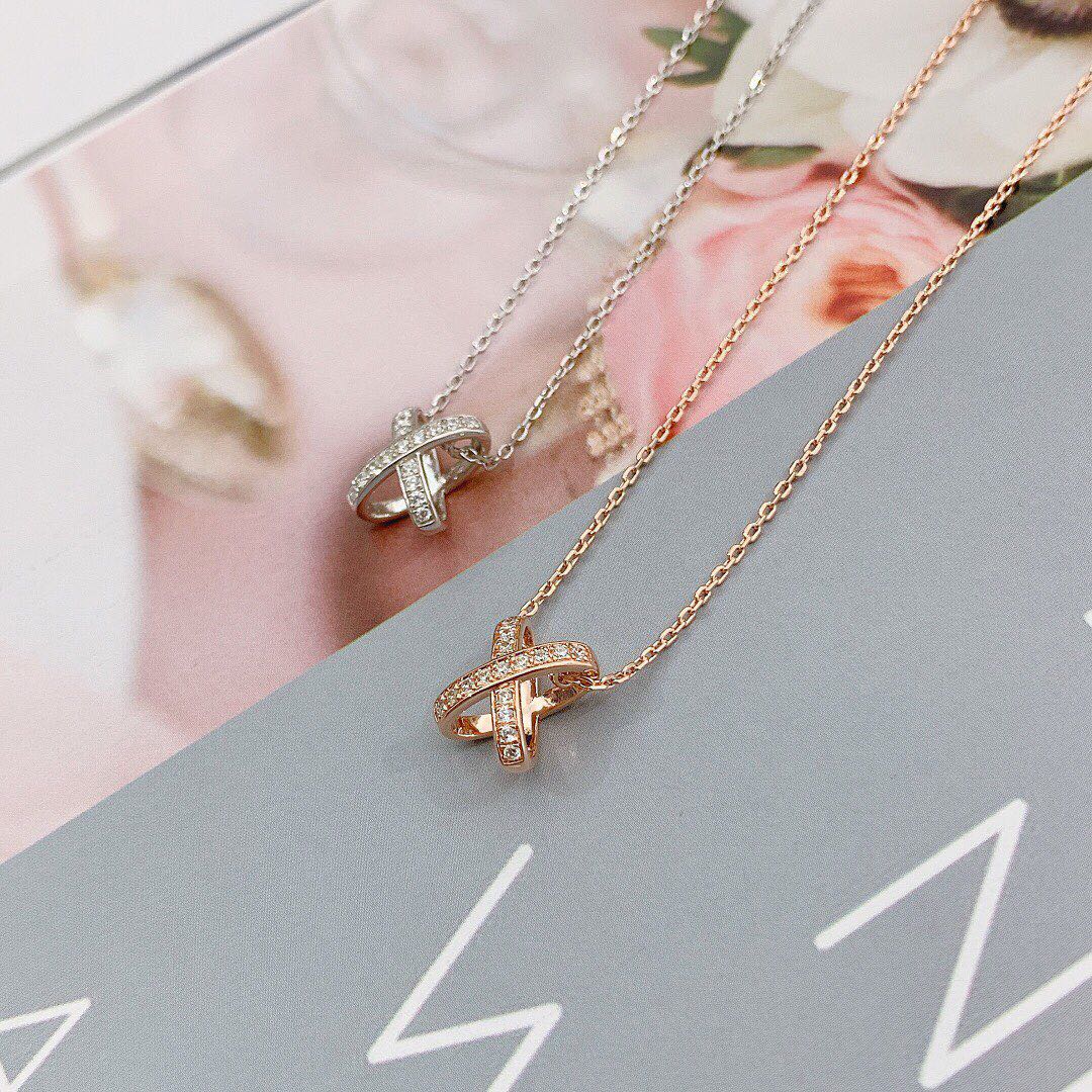 [Star Jewelry]JEUX DE DIAMOND NECKLACE