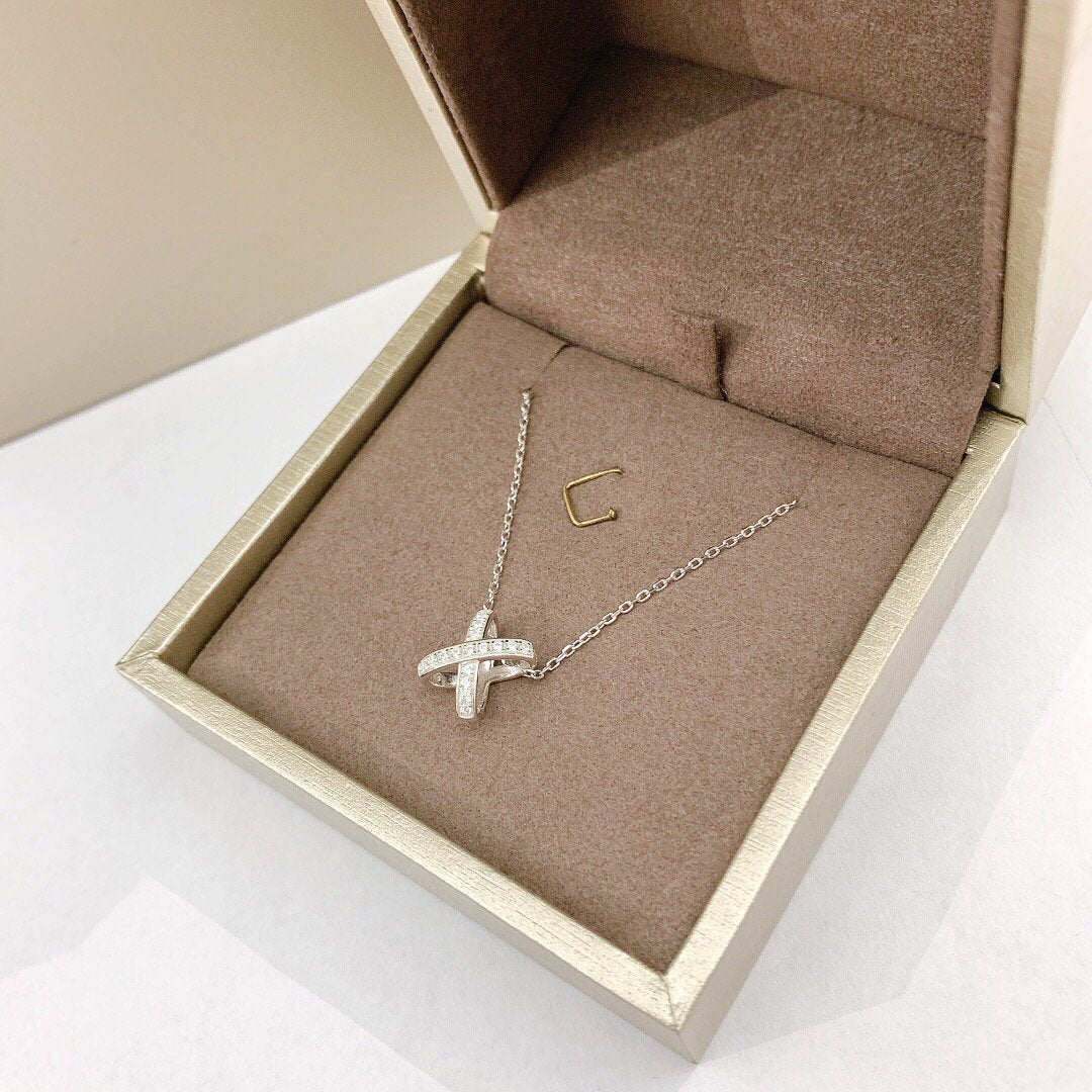 [Star Jewelry]JEUX DE DIAMOND NECKLACE