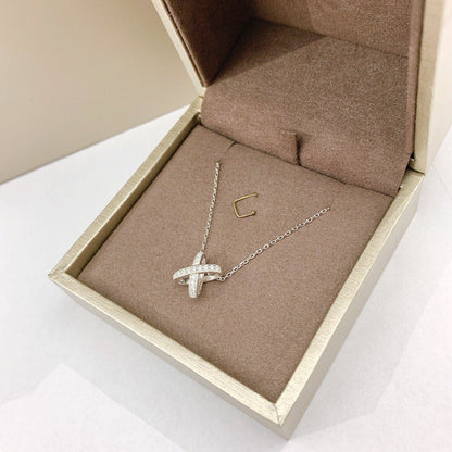 [Star Jewelry]JEUX DE DIAMOND NECKLACE