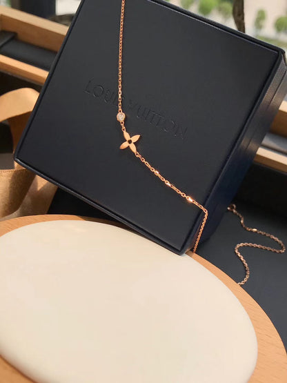 [Star Jewelry]BLOSSOM PENDANT PINK GOLD AND DIAMOND