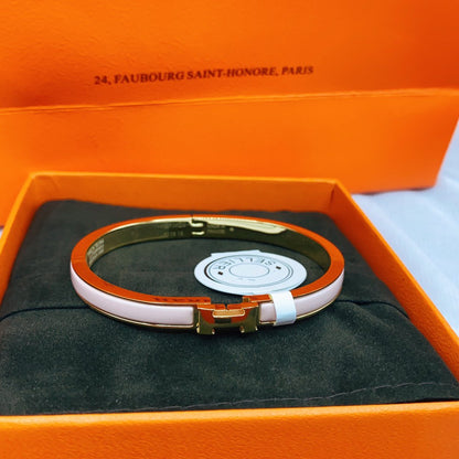 [Star Jewelry]CLASSIC HM CLIC  PINK 8MM ENAMEL BRACELET