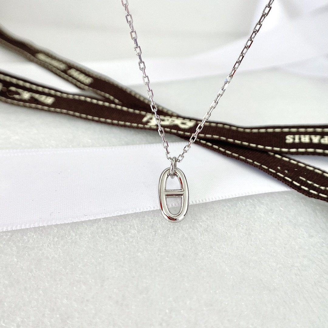 [Star Jewelry]HM PIG NOSE NECKLACE