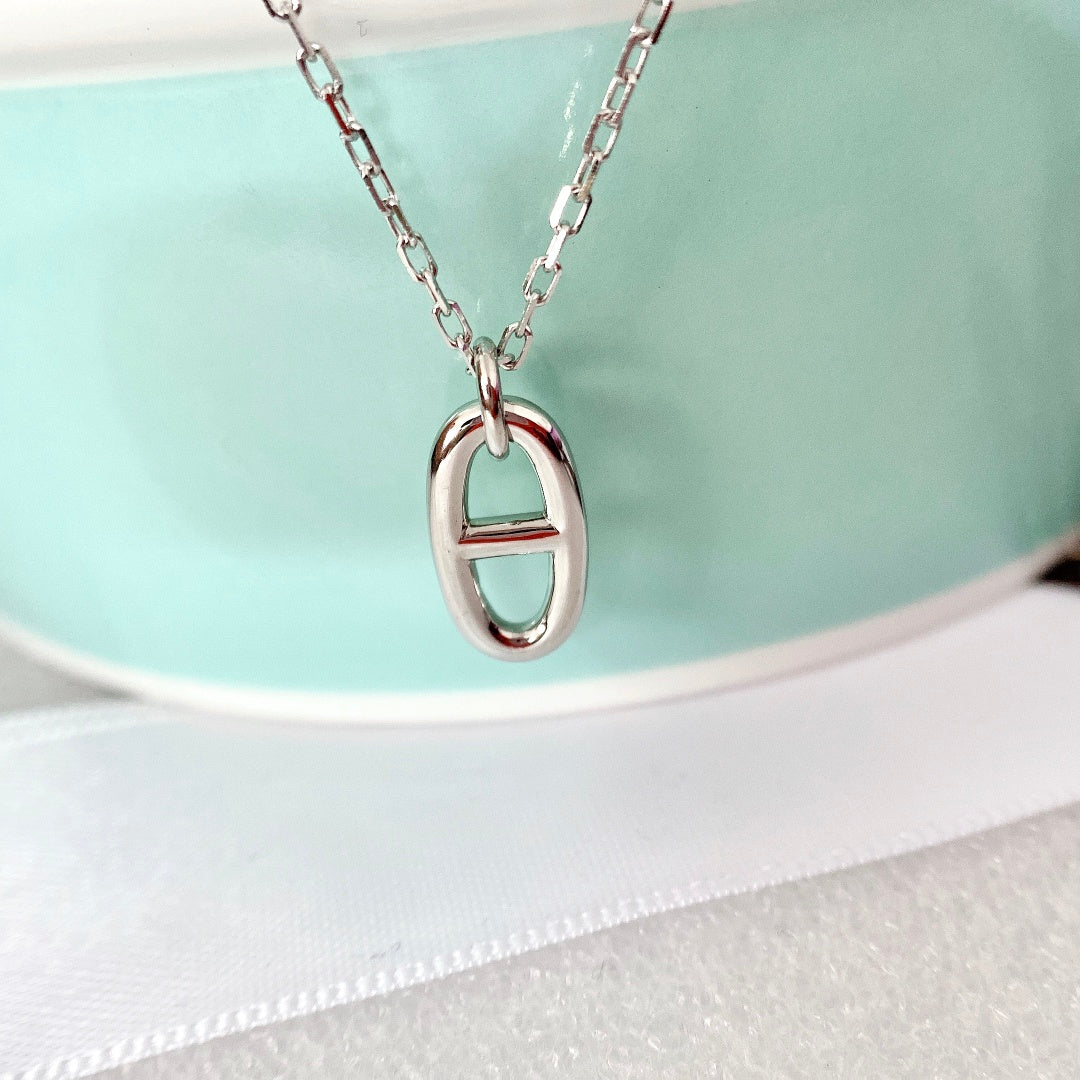 [Star Jewelry]HM PIG NOSE NECKLACE