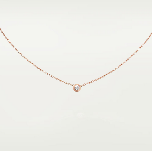 [Star Jewelry]DAMOUR DIAMOND NECKLACE