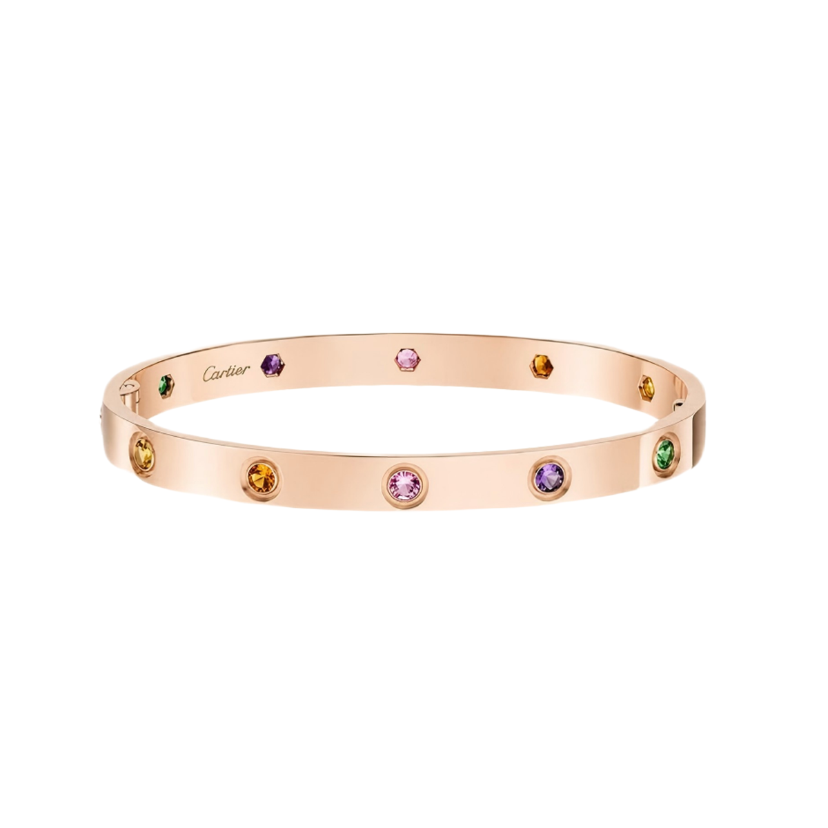 [✨Start💎]2026 RAINBOW LOVE BRACELET 6.1MM  10 DIAMONDS