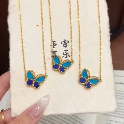 [✨Start💎] 2026 NEW LUCKY BUTTERFLY 1 MOTIFS NECKLACE