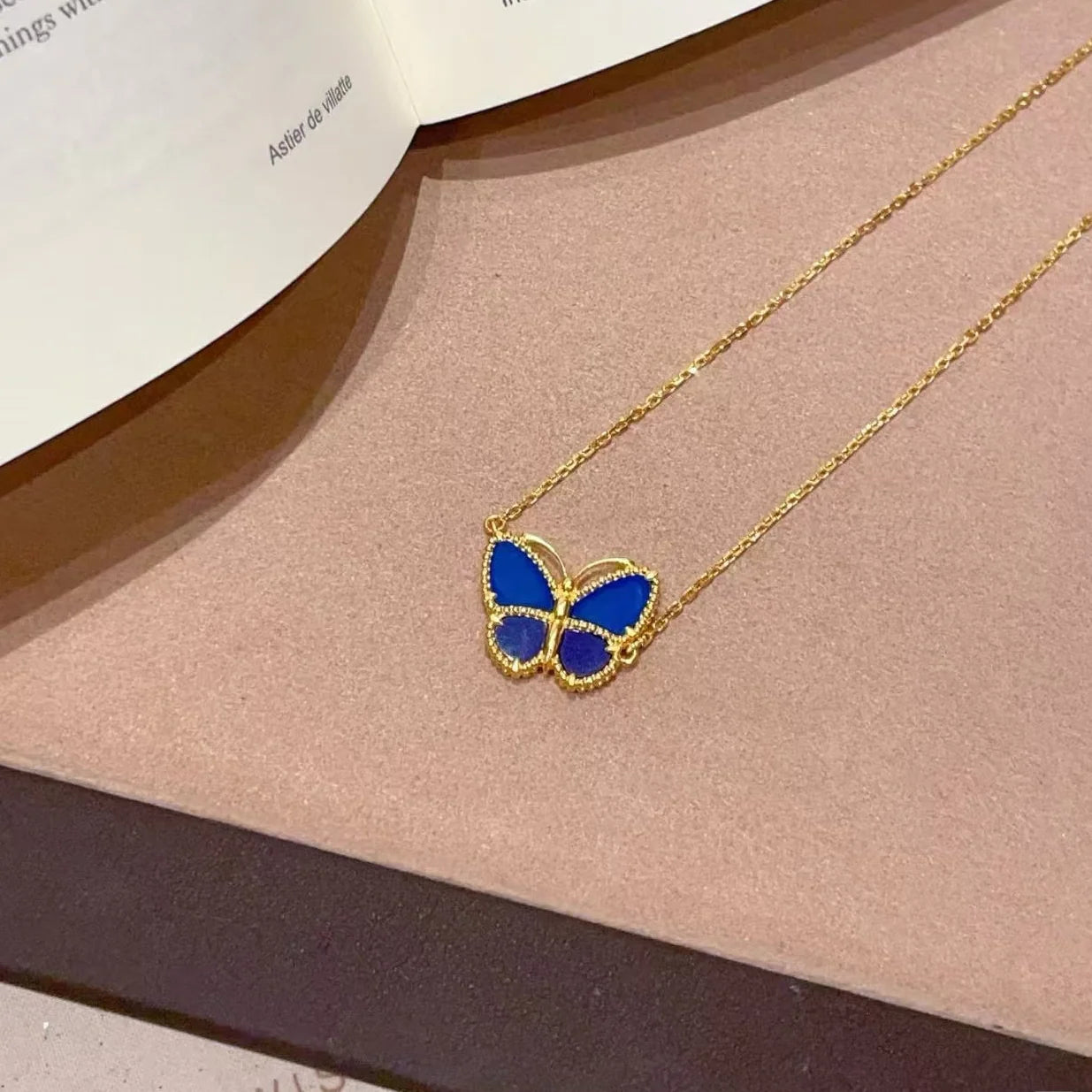 [✨Start💎] 2026 NEW LUCKY BUTTERFLY 1 MOTIFS NECKLACE