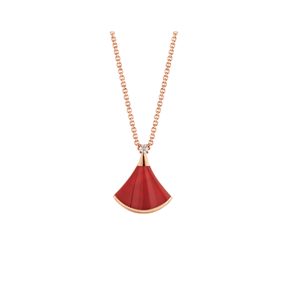 [Star Jewelry]DREAM NECKLACE CARNELIAN 1 DIAMOND