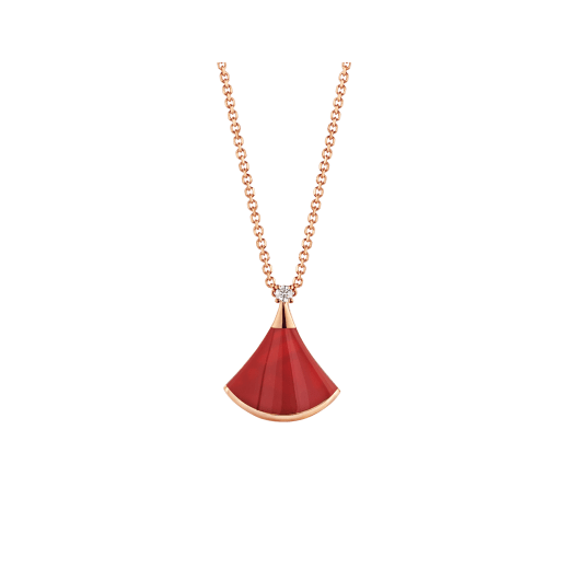 [Star Jewelry]DREAM NECKLACE CARNELIAN 1 DIAMOND