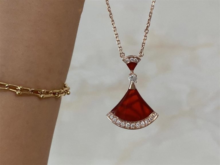 [Star Jewelry]DREAM NECKLACE CARNELIAN DIAMOND