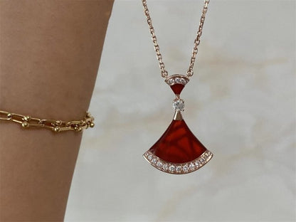 [Star Jewelry]DREAM NECKLACE CARNELIAN DIAMOND