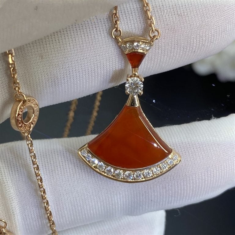 [Star Jewelry]DREAM NECKLACE CARNELIAN DIAMOND