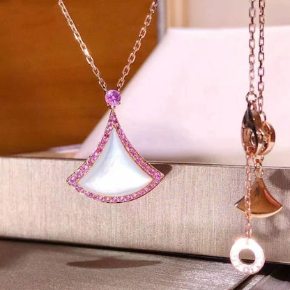 [Star Jewelry]DREAM NECKLACE MOP DIAMOND PINK