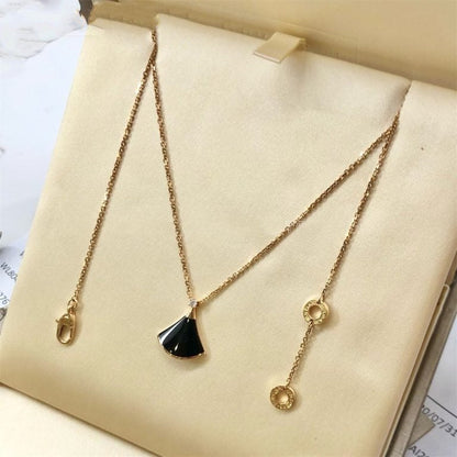 [Star Jewelry]DREAM NECKLACE ONYX 1 DIAMOND