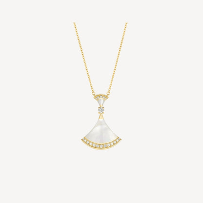 [Star Jewelry]DREAM NECKLACE MOP GOLD DIAMOND