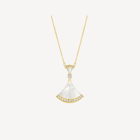 [Star Jewelry]DREAM NECKLACE MOP GOLD DIAMOND
