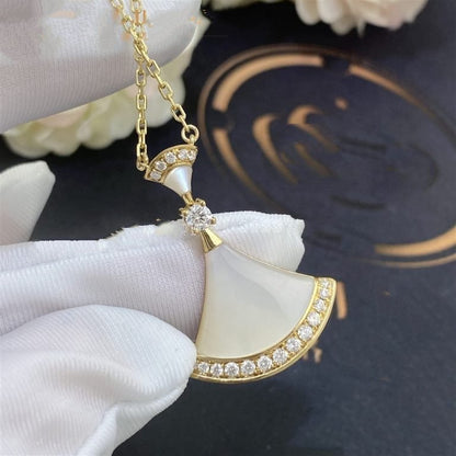 [Star Jewelry]DREAM NECKLACE MOP GOLD DIAMOND