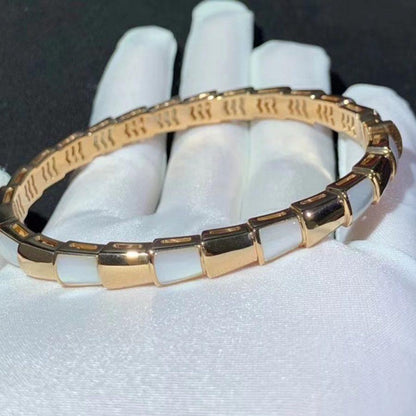[Star Jewelry]SERPENTI BRACELET PINK GOLD MOP