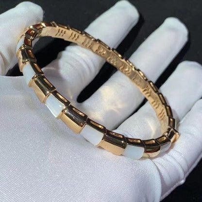 [Star Jewelry]SERPENTI BRACELET PINK GOLD MOP
