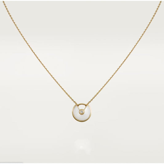 [Star Jewelry]AMULETTE ROSE GOLD MOP NECKLACE