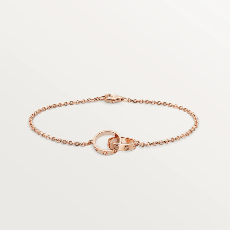 [Star Jewelry]LOVE BRACELET DOUBLE RING