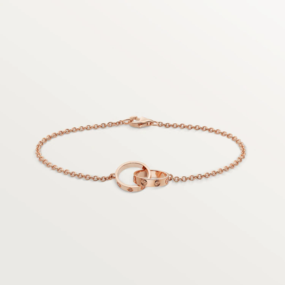 [Star Jewelry]LOVE BRACELET DOUBLE RING