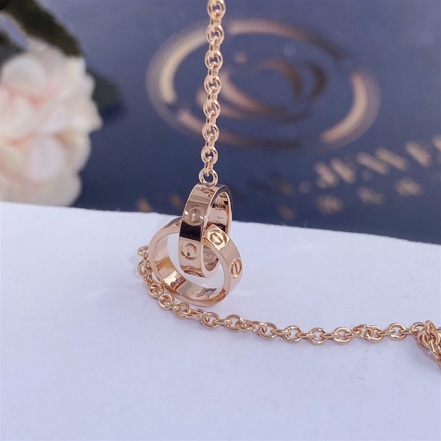 [Star Jewelry]LOVE BRACELET DOUBLE RING