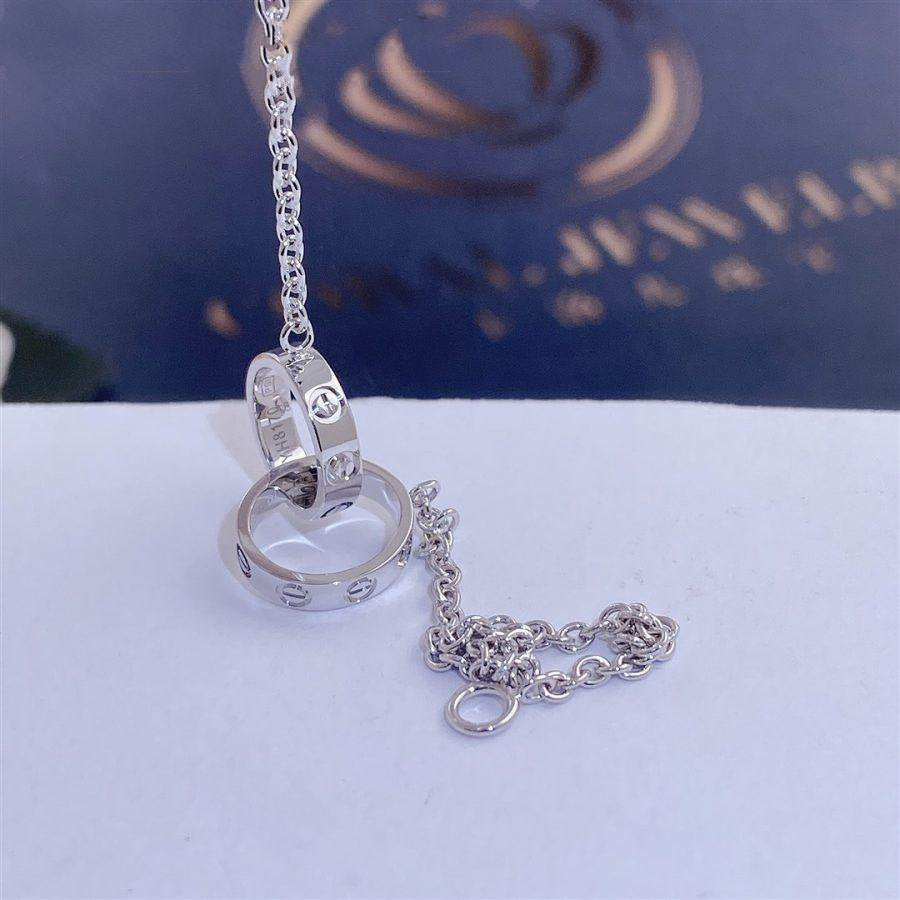 [Star Jewelry]LOVE BRACELET DOUBLE RING