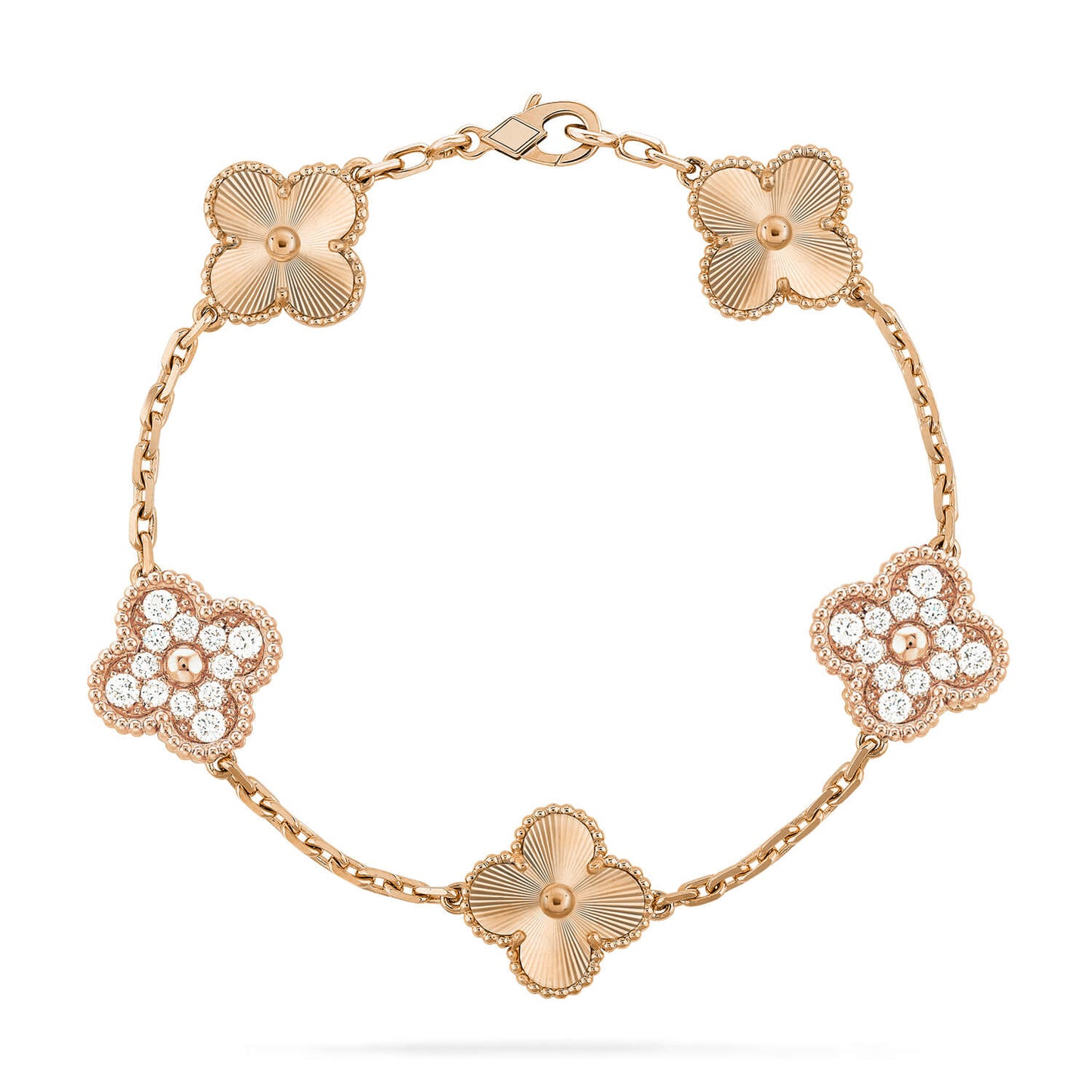 [Star Jewelry] CLOVER 5 MOTIF LASER BRACELET COLLECTION
