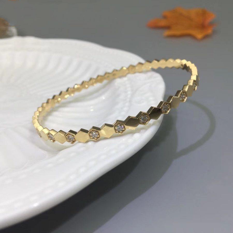 [Star Jewelry]BEE LOVE GOLD DIAMOND BRACELET