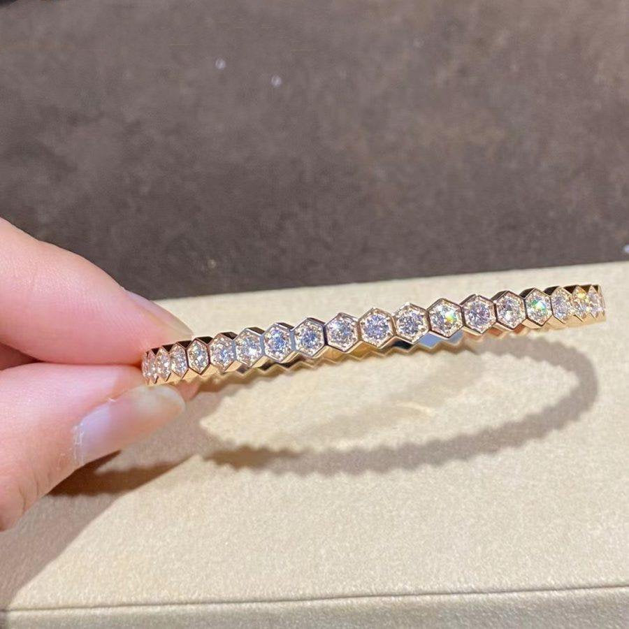 [Star Jewelry]BEE LOVE GOLD BRACELET FULL DIAMOND