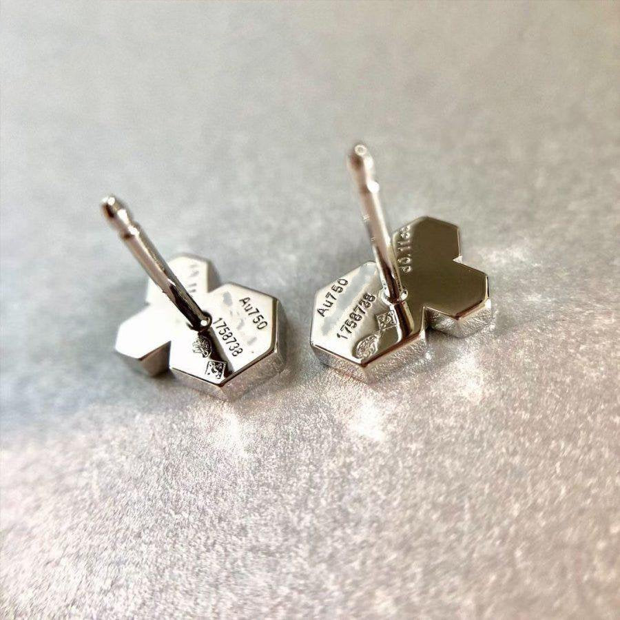 [Star Jewelry]BEE LOVE SILVER DIAMOND EARRINGS