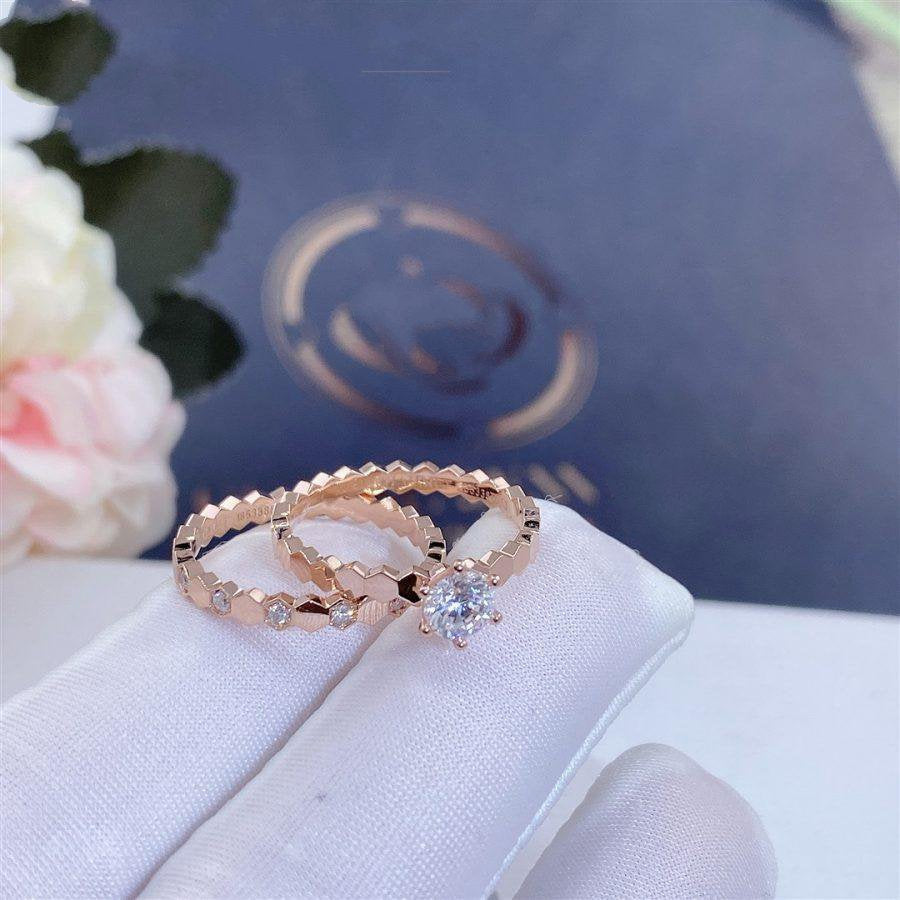 [Star Jewelry]BEE LOVE RING PINK GOLD 1 DIAMOND