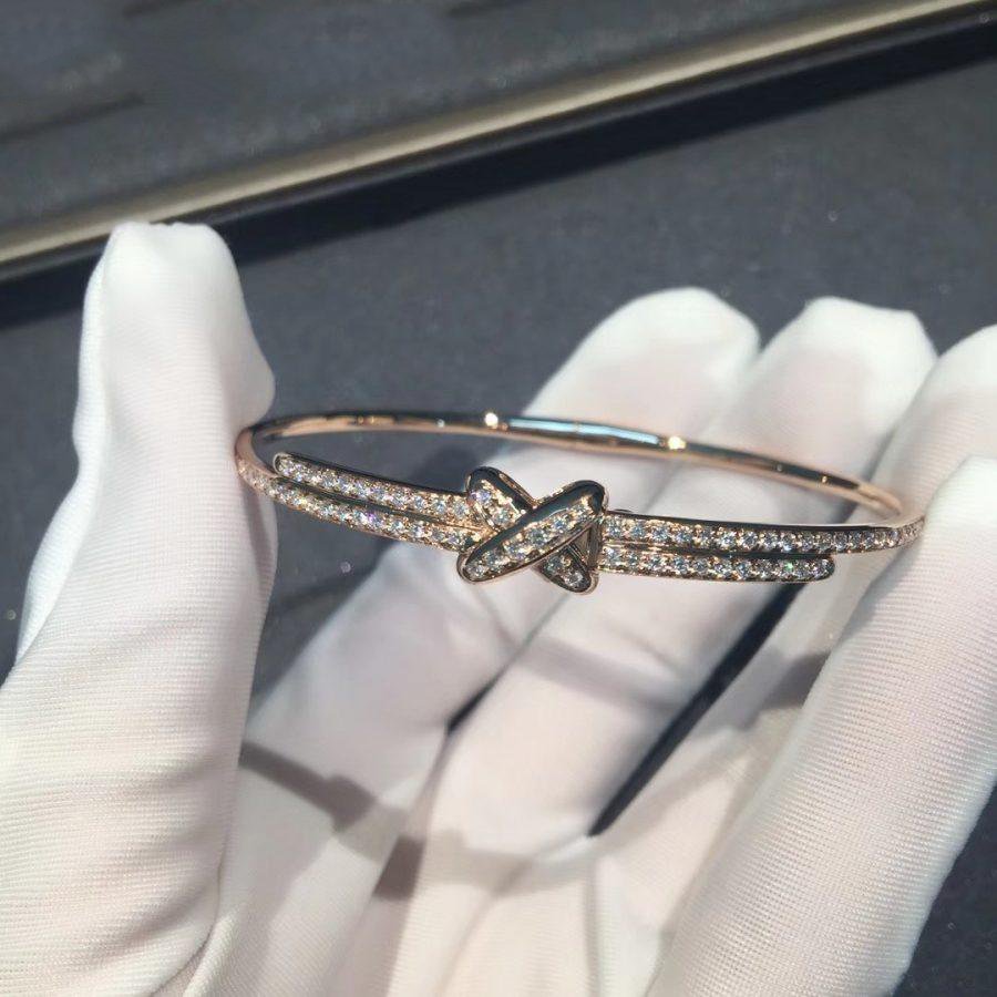 [Star Jewelry]JEUX DE BRACELET DIAMONDS PINK GOLD