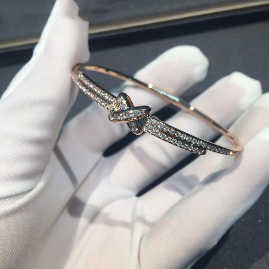 [Star Jewelry]JEUX DE BRACELET DIAMONDS PINK GOLD