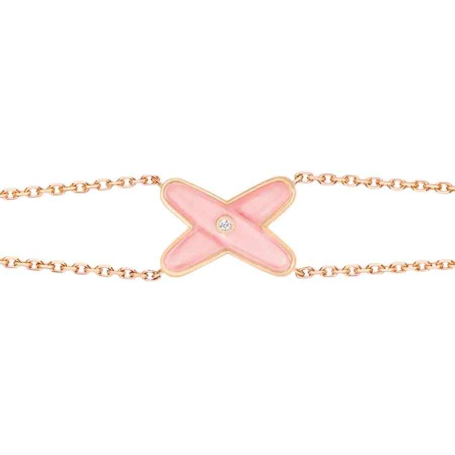 [Star Jewelry]JEUX BRACELET PINK MOP PINK GOLD 1 DIAMOND