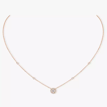 [Stars Jewelry]Diamond Necklace 0,20ct Brilliant Shape Joy