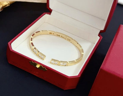 [Star Jewelry jewelrys]LOVE DIAMOND OPEN  BRACELET