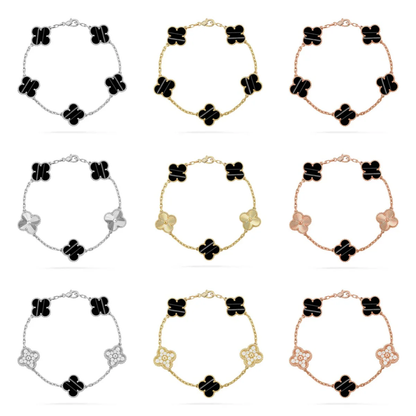 [Star Jewelry] CLOVER 5 MOTIF PULSAR STONE BRACELET COLLECTION