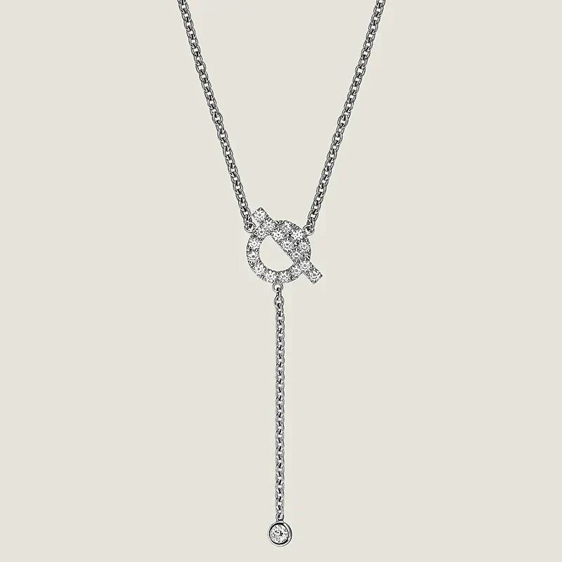 [Star Jewelry]FINESSE SILVER DIAMOND NECKLACE